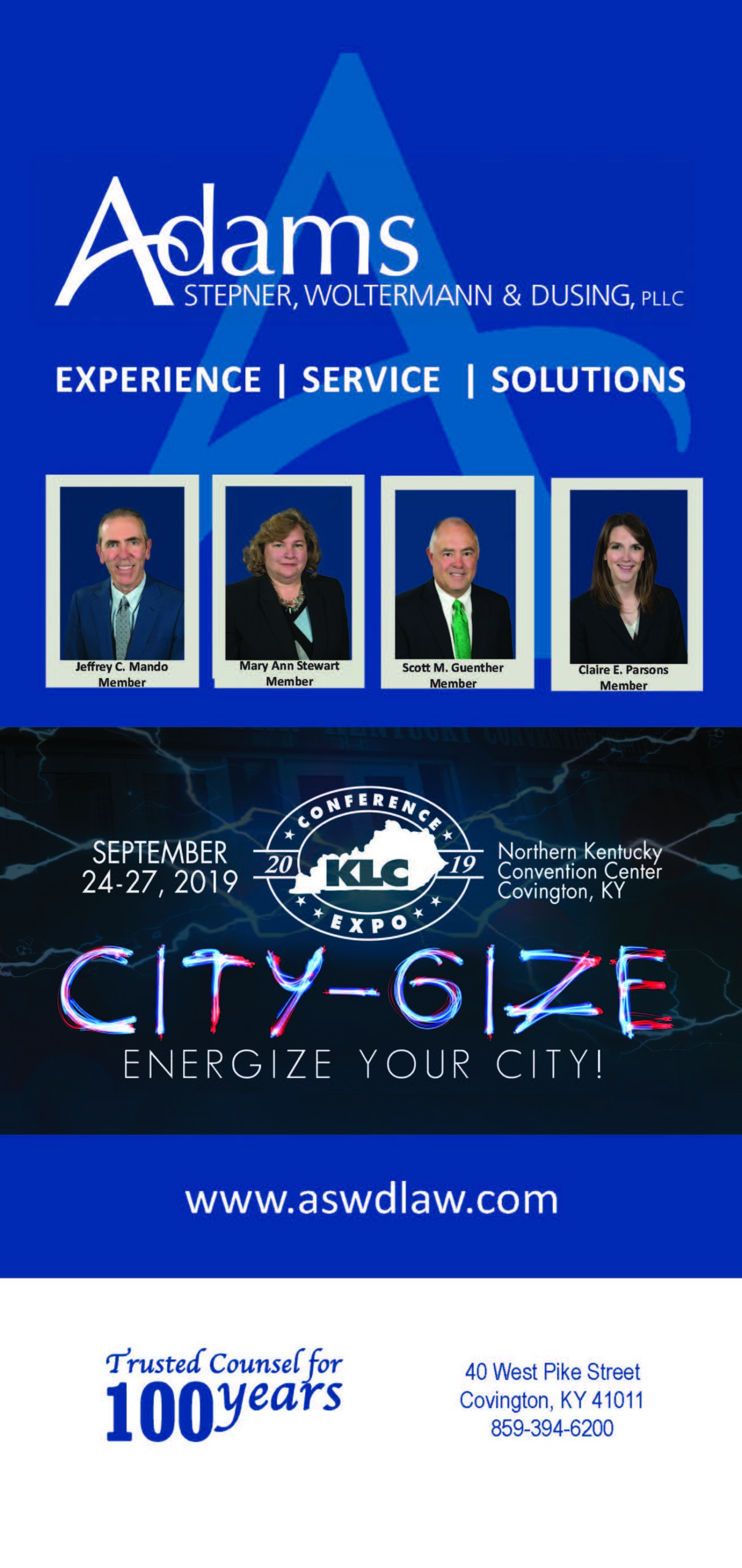 Adams Stepner | 2019 KLC Conference & Expo | Our Blog